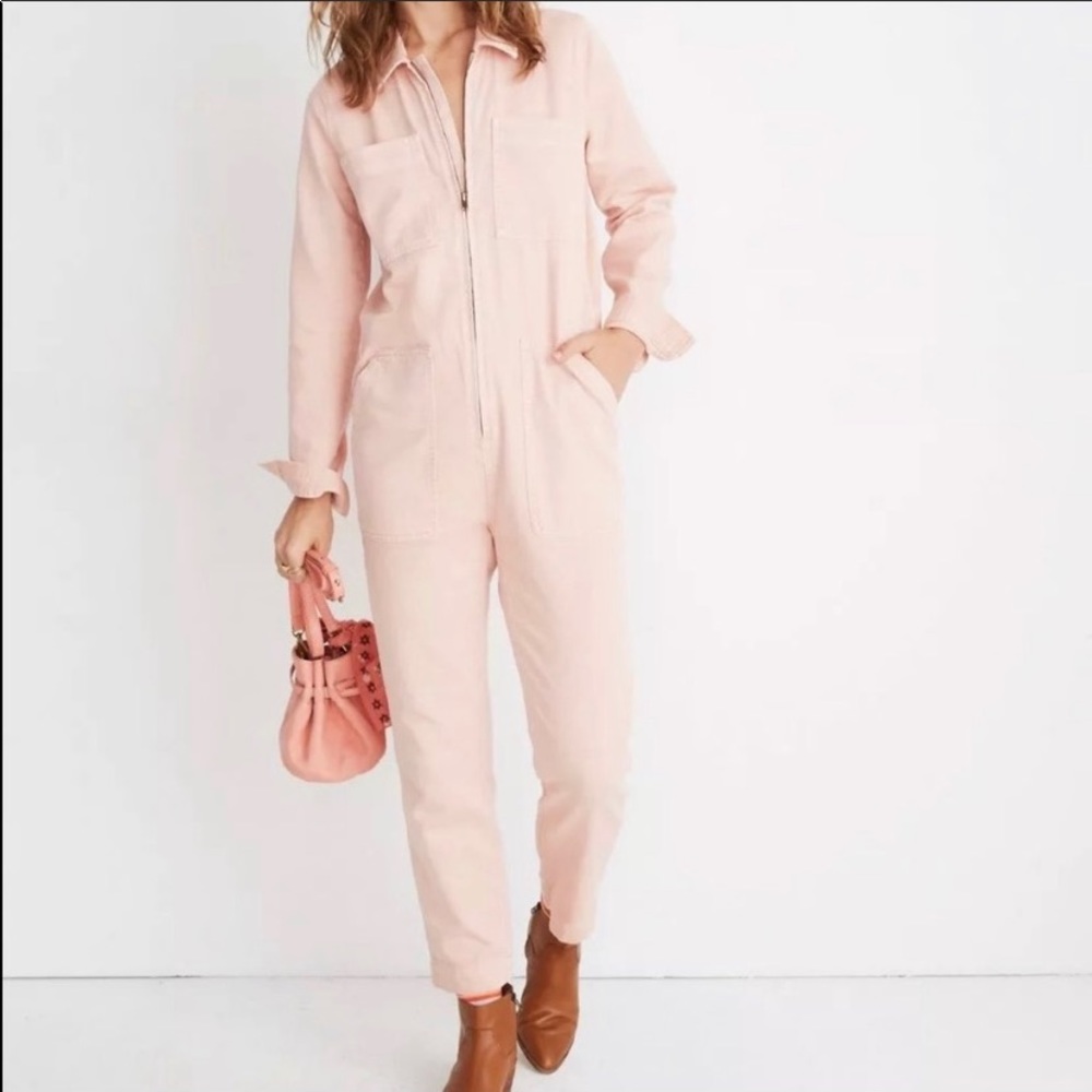 Madewell NWOT Zip Front Coverall Jumpsuit